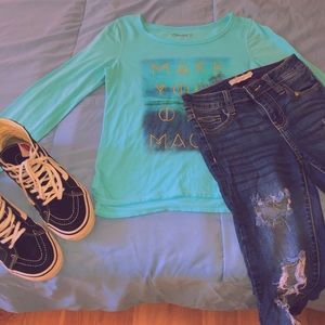 Girls “Make Your Own Magic” Long Sleeve Shirt